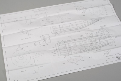 Gee Bee R-1 Racer 610 mm laser. vyrezávaný