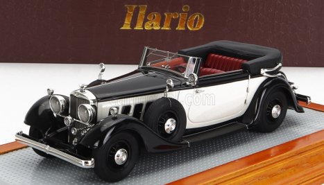 Ilario-model Horch 780 Sport Cabriolet Open 1933 1:43 Biela čierna