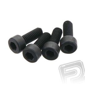 Imbusová skrutka s valcovou hlavou 4x10mm (4 ks.)