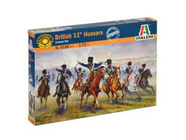 Italeri figúrky – britskí 11. husári (krymská vojna) (1:72)