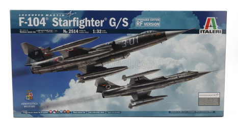 Italeri Lockheed martin Tf-104 G/s Starfighter Vojenské lietadlo 1958 1:32 /