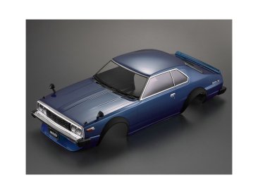 Killerbody 1:10 Nissan Skyline 2000 GT-ES modrý