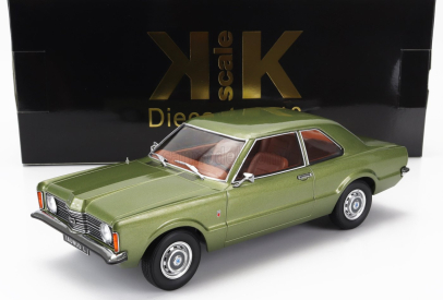 Kk-scale Ford england Taunus L Coupe 1971 1:18 Light Green Met