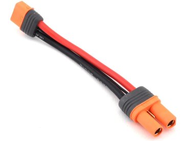 Konverzný kábel Spektrum IC5 batéria - IC3 prístroj 10cm 10 AWG