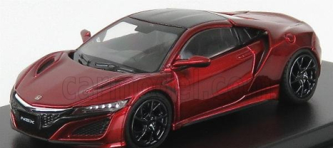 LCD model Honda Nsx 2017 1:64 Červená