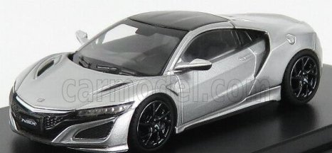 LCD model Honda Nsx 2017 1:64 strieborná