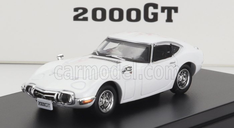 LCD model Toyota 2000gt Coupe 1967 1:64 Biela