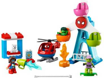 LEGO DUPLO - Spider-Man a priatelia: Dobrodružstvá na veľtrhu