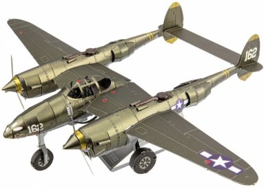 Lockheed P-38 Lightning - oceľová stavebnica