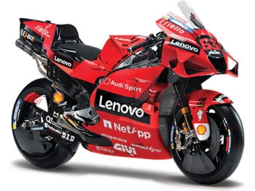 Maisto Ducati Lenovo Team 2021 1:18 #63 Bagnaia