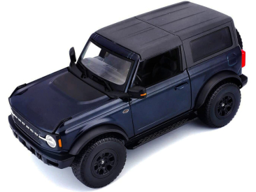 Maisto Ford Bronco Wildtrak 2021 1:18 modrá metalíza