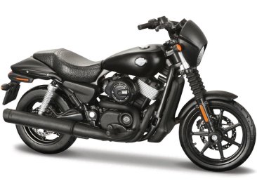 Maisto Harley-Davidson 2015 Harley-Davidson Street 750 1:18 čierna