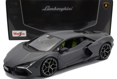 Maisto Lamborghini Revuelto Hybrid 2023 – Exclusive Carmodel 1:18 Vulcano matná sivá