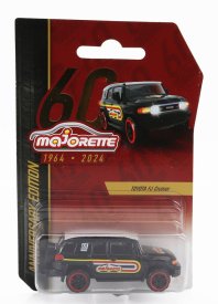 Majorette Toyota Fj Cruiser 2007 1:64 čierna biela