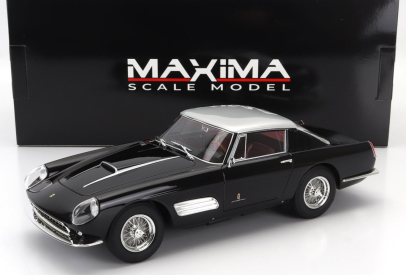 Maxima Ferrari 410 Superamerica Iii Series Pininfarina Coupe 1958 1:18 čierna strieborná