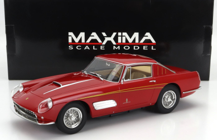 Maxima Ferrari 410 Superamerica Iii Series Pininfarina Coupe 1958 1:18 Red Met