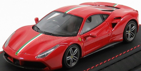 Mr-models Ferrari 488 Gtb 2017 - Inšpirované 250 Gto 1:43 Červená