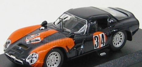 Najlepší model Alfa romeo Tz2 N 34 Misano 1973 O.volontiero 1:43 Tmavomodrá oranžová