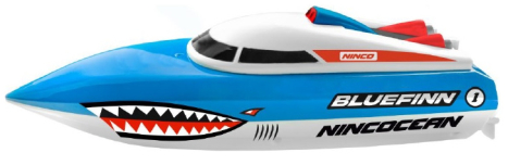 BAZÁR – RC loď NINCOOCEAN Bluefinn 2,4 GHz RTR