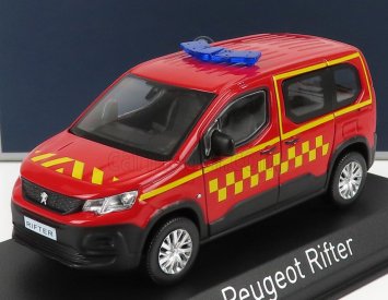 Norev Peugeot Riftersapeurs Pompiers 2019 1:43 Červená žltá