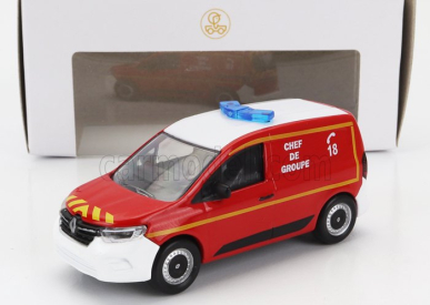 Norev Renault Kangoo Van Sapeurs Pompiers Chef De Group 2023 1:64 červená biela