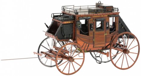 Oceľová súprava dostavníka Wild West Stage Coach