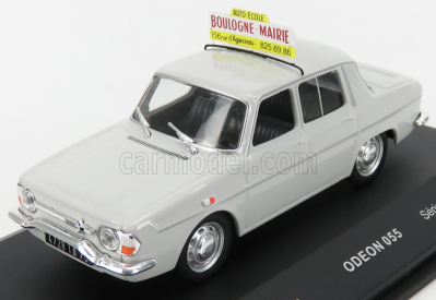 Odeon Renault R10 Auto Ecole Boulogne-Mairie 1969 1:43 Svetlosivá