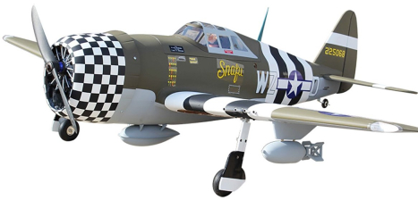 P-47G Thunderbolt Snafu 1,6 m (zaťahovací podvozok)