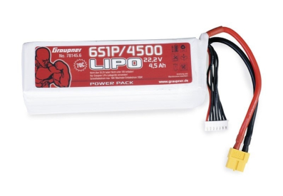 POWER PACK Li-Pol 4500mAh/22,2V 70C s XT60 konektorom