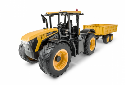 ROZBALENÉ - RC traktor JCB Fastrac 4200 s valníkom