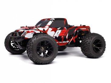 RC auto Quantum2 MT Flux 1/10th Monster Truck, červená