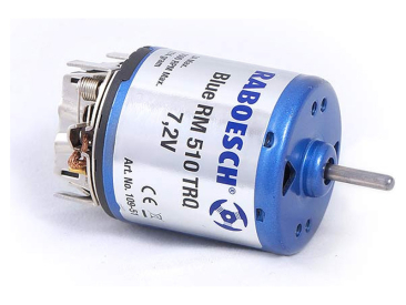 Raboesch motor DC Blue RM-510 TRQ 7,2V