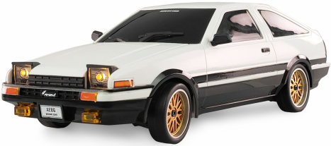 RC auto AE86 Sprinter Trueno, biela