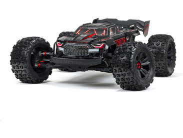 RC auto Arrma Kraton 8S BLX 1:5 4WD EXB RTR, čierne