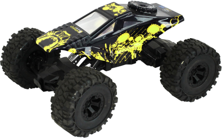 BAZÁR – RC auto Crawler 4WD RTR, žltočierna