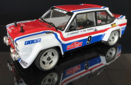 RC auto Fiat 131 Abarth Francúzsko