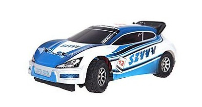 RC auto FUNRACE WRC 1:18, modrá