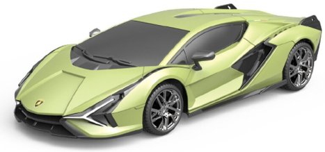 RC auto Lamborghini Sian, zelená metalíza