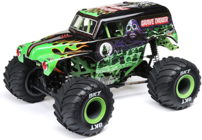 RC auto Losi Mini LMT 1:18 4WD RTR Grave Digger