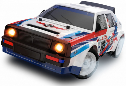 RC auto LR16 Rallye Drift Sports Car, biele