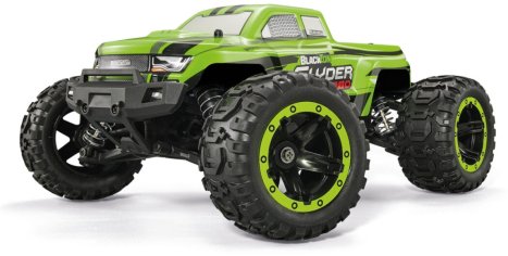 RC auto Slyder MT Turbo Brushless Monster Truck 1/16 RTR, zelená