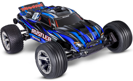 RC auto Traxxas Rustler 1:10 BL-2s RTR, modré