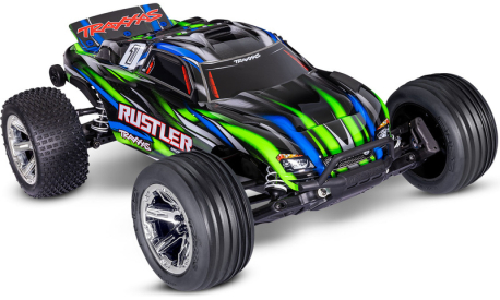 RC auto Traxxas Rustler 1:10 BL-2s RTR, zelené