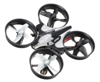 RC dron JJRC H36 mini, sivá