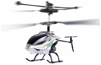 RC policajný vrtuľník Tyrann 230 Gyro, biely