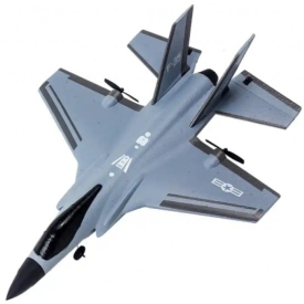 RC stíhačka Lockheed Martin F-35 6G Gyro, sivá