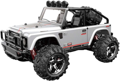 RC auto JEEP Subotech Brave, strieborna