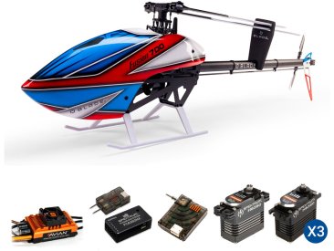 RC vrtuľník Blade Fusion 700 Kit Super Combo