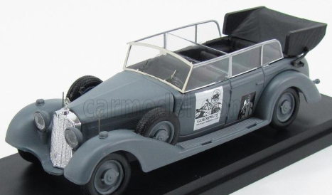 Rio-models Mercedes benz 770k Cabriolet 1936 - Bývalé osobné auto Hermanna Göringa 1:43 Vojenská sivá