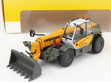 Ros-model Liebherr Telehandelr Tl435-13 Ruspa Gommata - Traktor škrabák 1:50 žlto-sivý